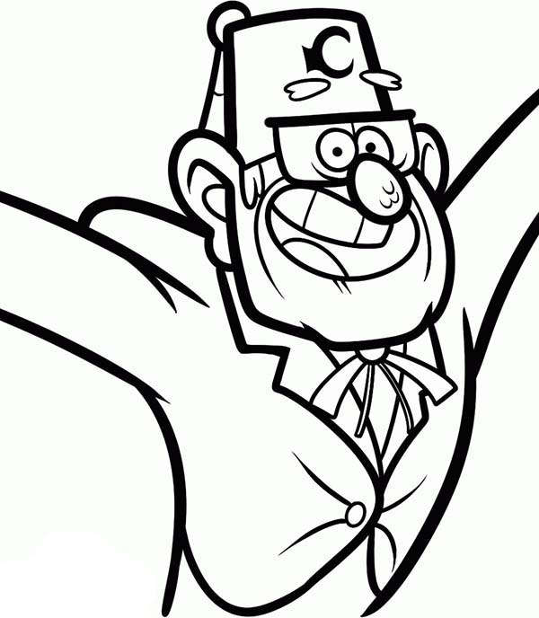 600x688 Gravity Falls Coloring Pages Of The Gang