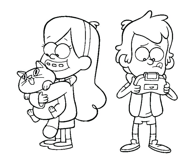 800x667 Coloring Pages For Girls Best Of Gravity Falls Fuhrer Von