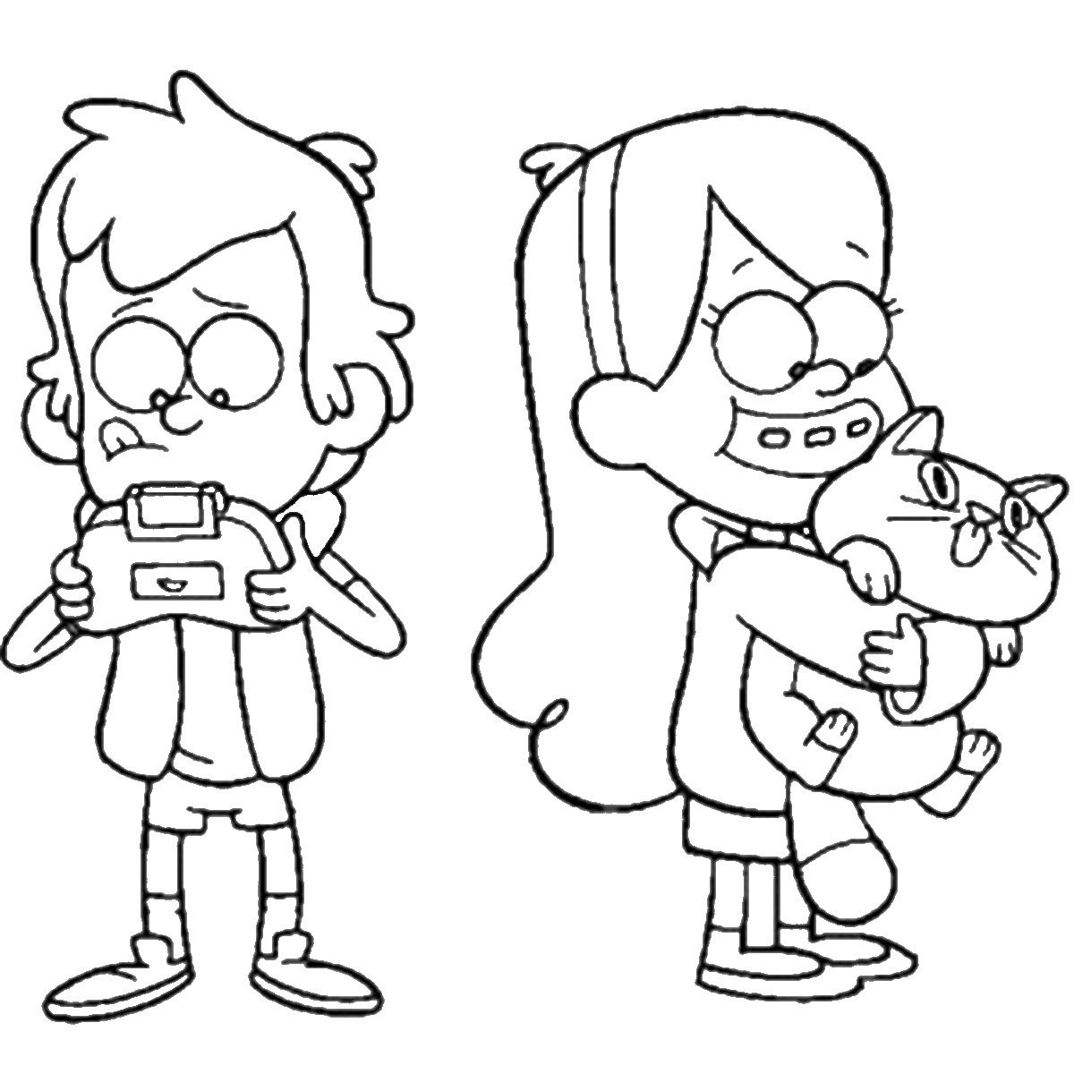 1200x1200 Sturdy Gravity Falls Coloring Pages