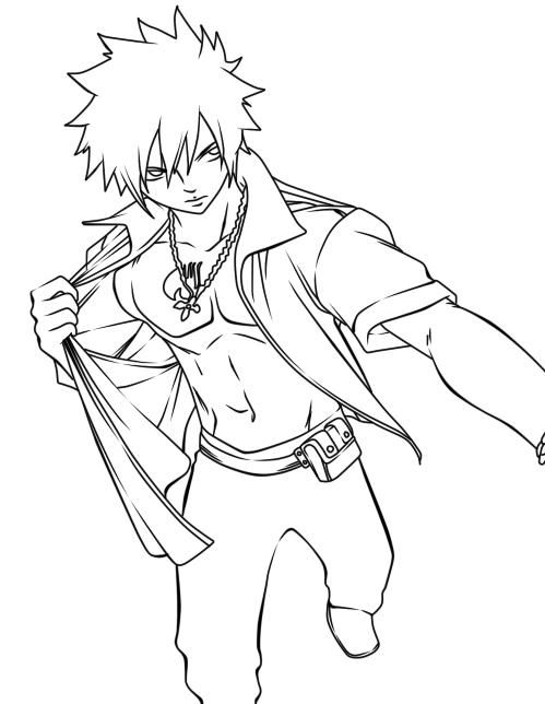 499x644 Gray Lineart 2 By D Aare Fairy Tail Fairy