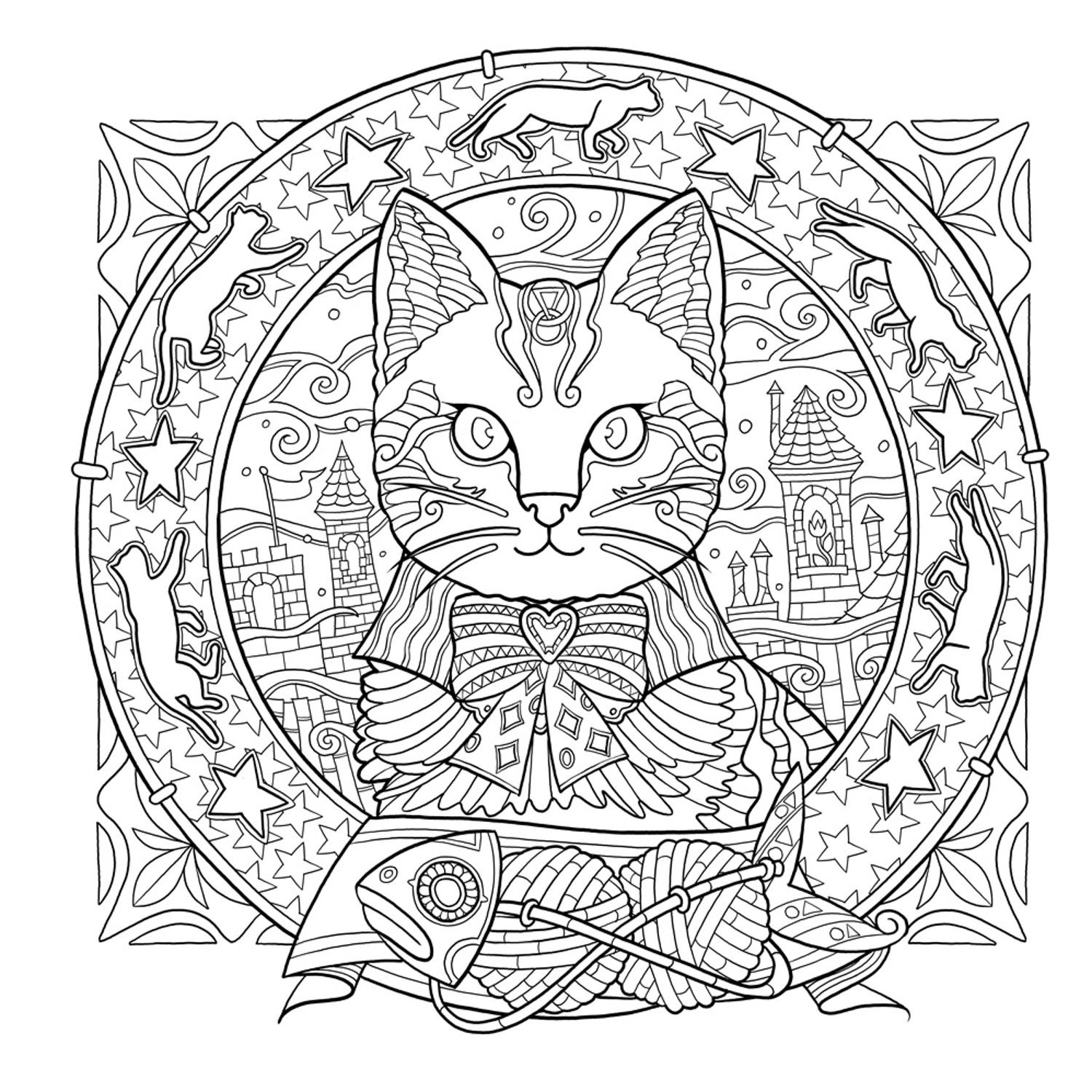 1500x1500 Free Adult Coloring Pages Grayscale Printable Coloring Sheets