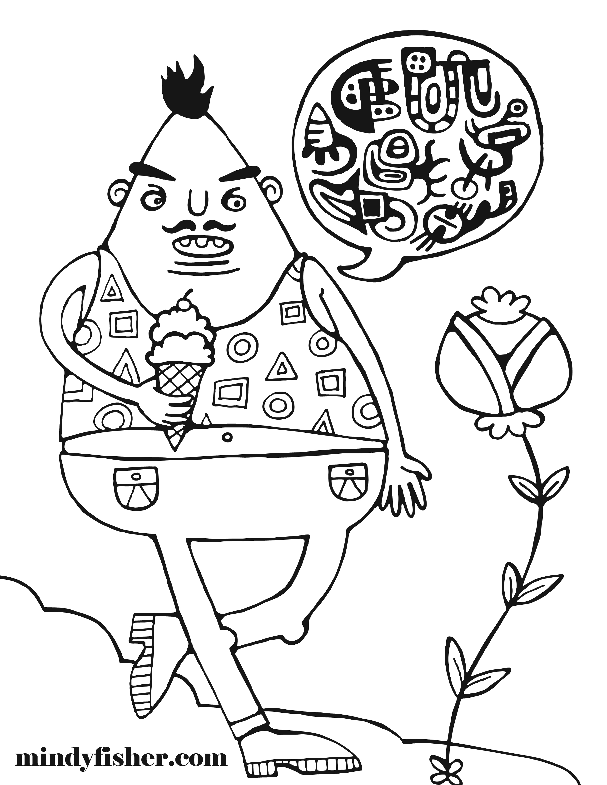 2550x3300 Coloring Books Ornaglyphology