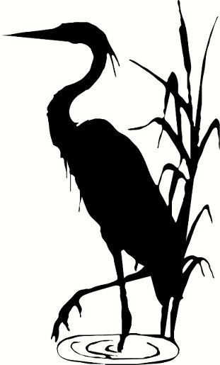 311x515 Heron Clipart Great Blue Heron 3607239