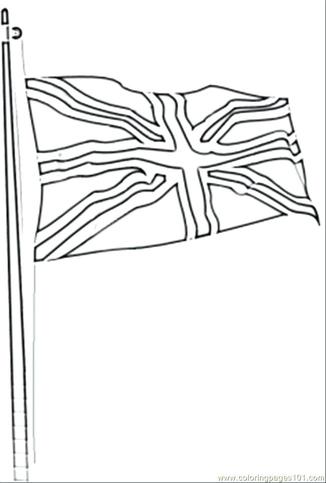 650x963 Flag Coloring Page Coloring Home Flag Coloring Page Great Britain
