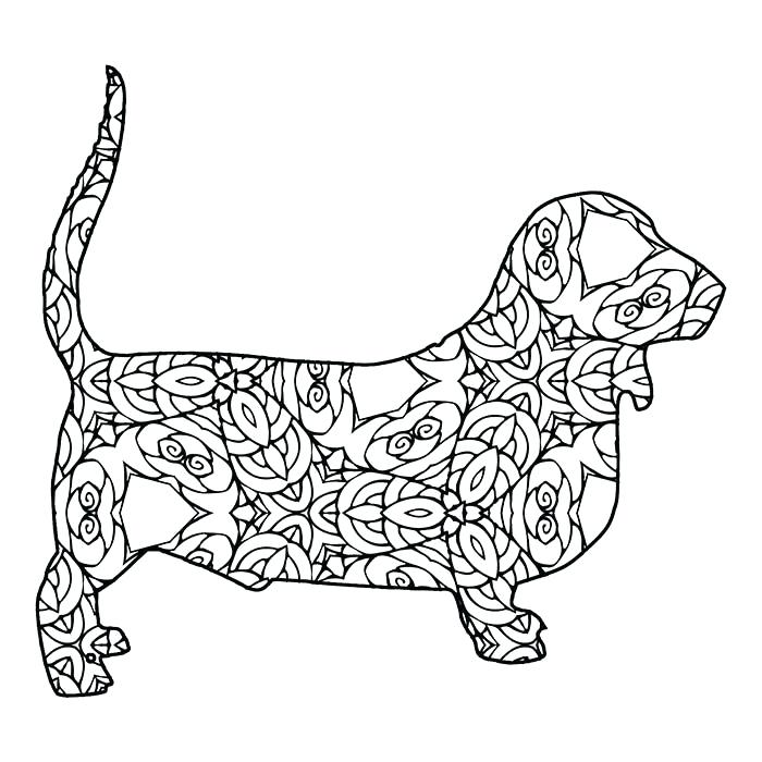 700x700 Great Dane Color Pages Free Coloring A Geometric Animal Book Just