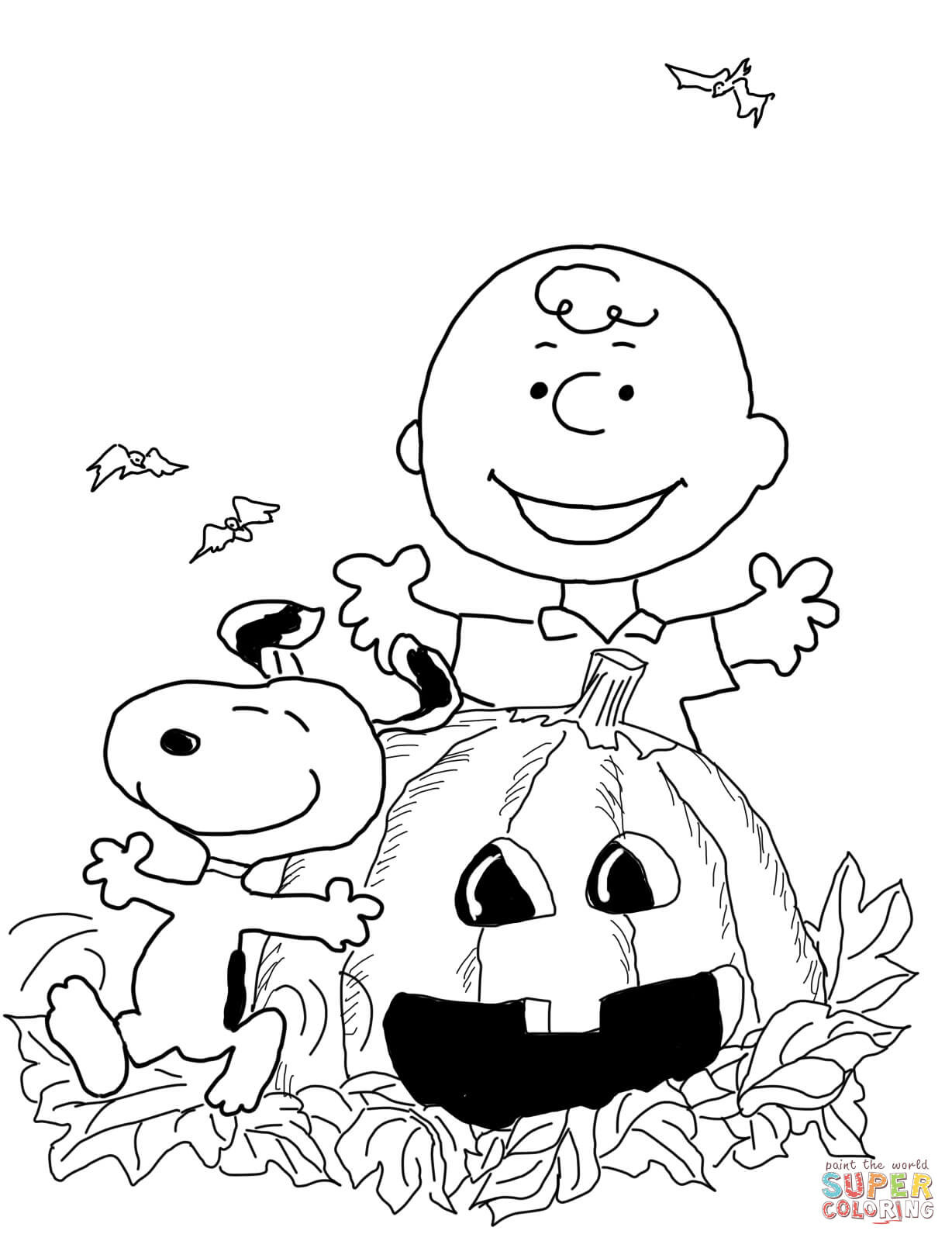 1228x1600 Great Pumpkin Charlie Brown Coloring Page Free Printable