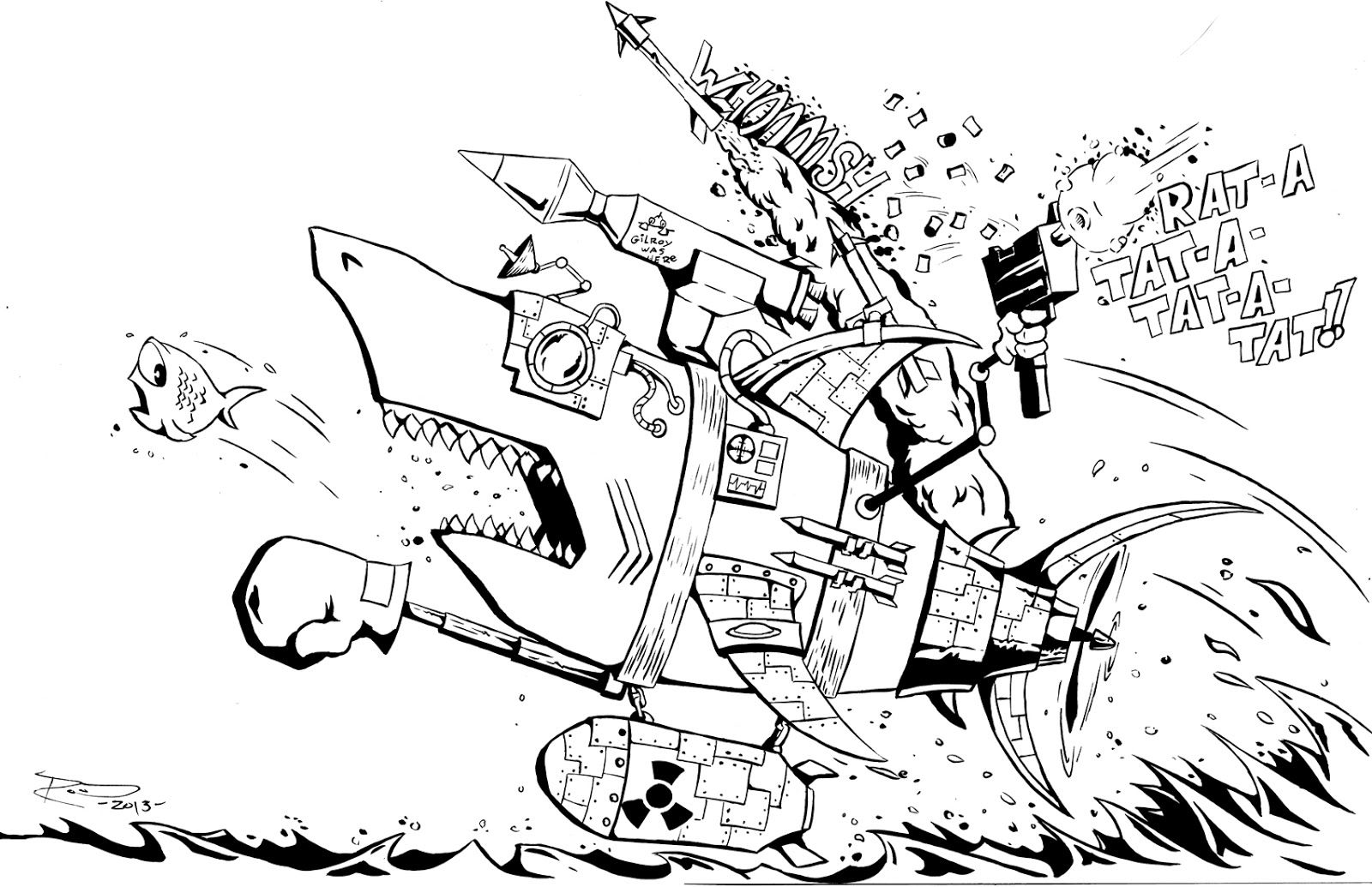 1600x1035 Amazing Shark Coloring Pages Great White With Wallpaper Hd