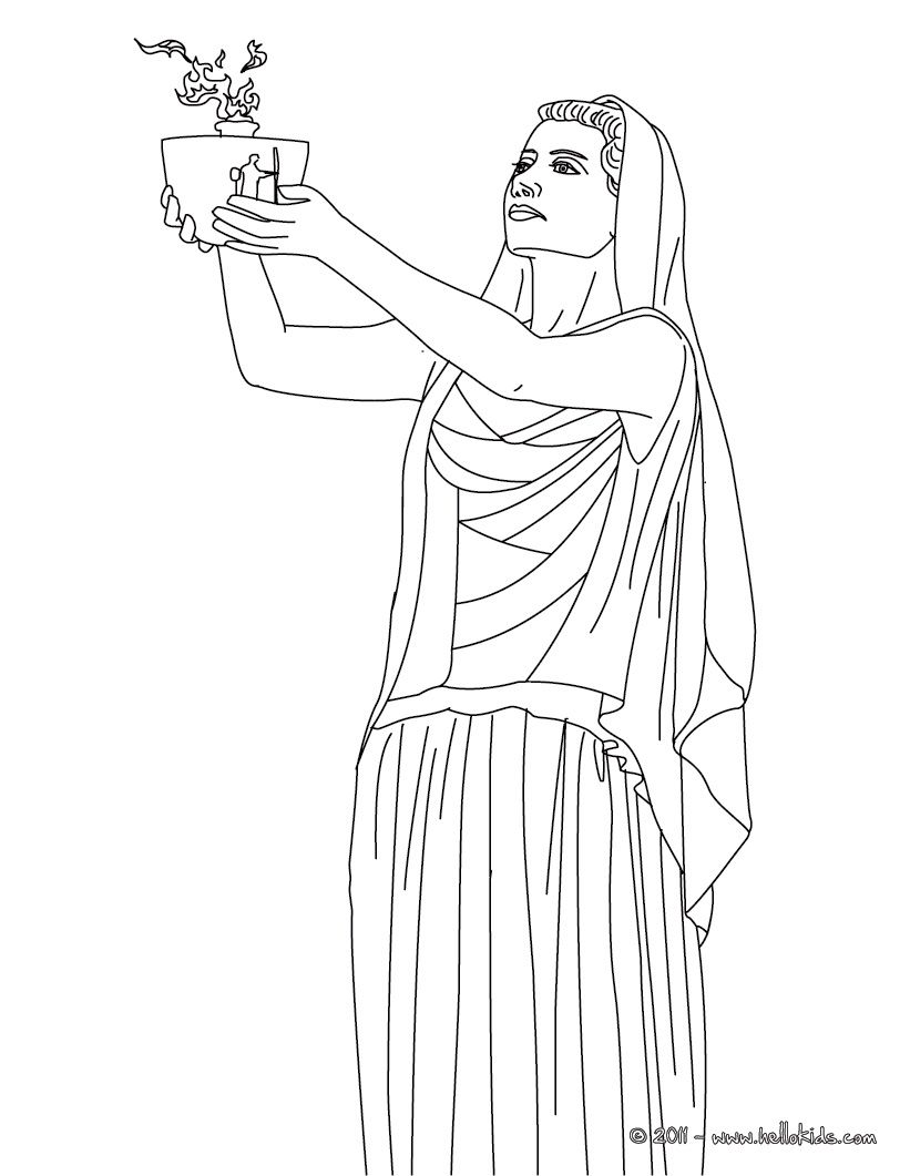 821x1061 Greek Goddesses Coloring Pages