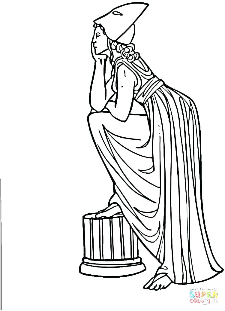 750x1035 Greek Coloring Pages Ancient Coloring Pages Coloring Home Greek