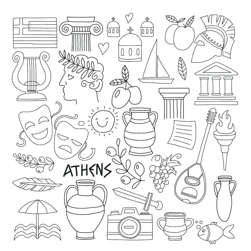 800x800 Greek Coloring Pages Ancient Coloring Pages This Is Ancient