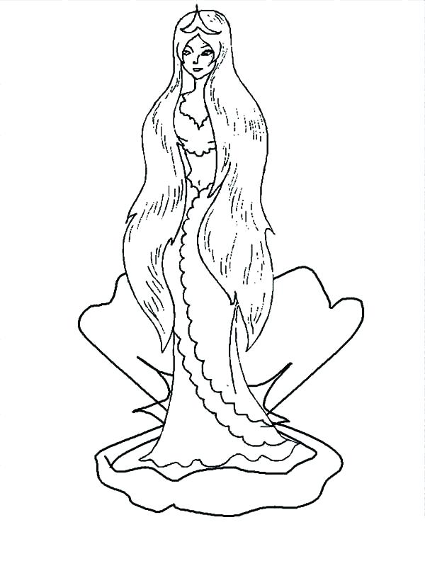 600x799 Aphrodite Coloring Page Coloring Page Greek Goddess Aphrodite