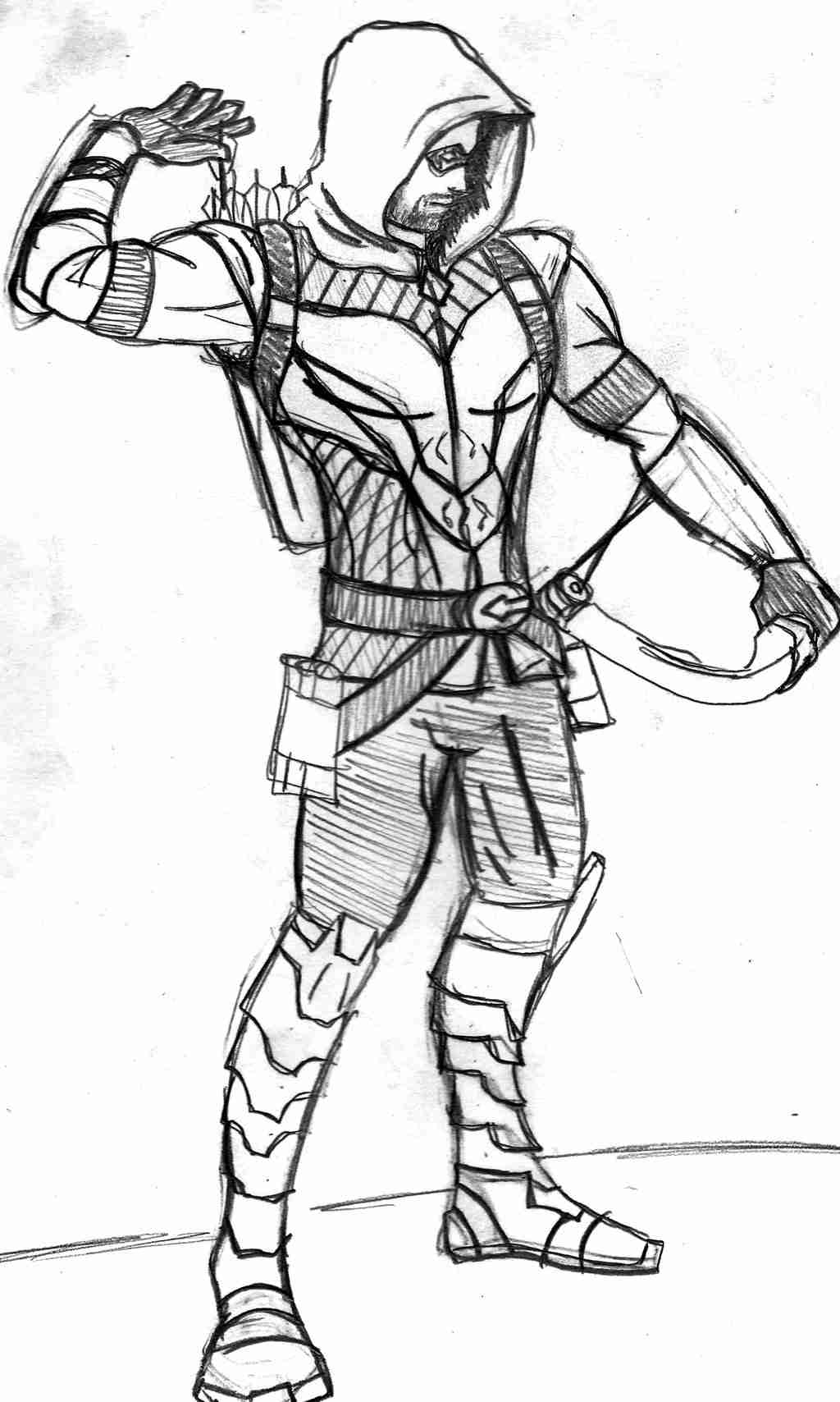 1024x1708 Green Arrow Coloring Pages 0