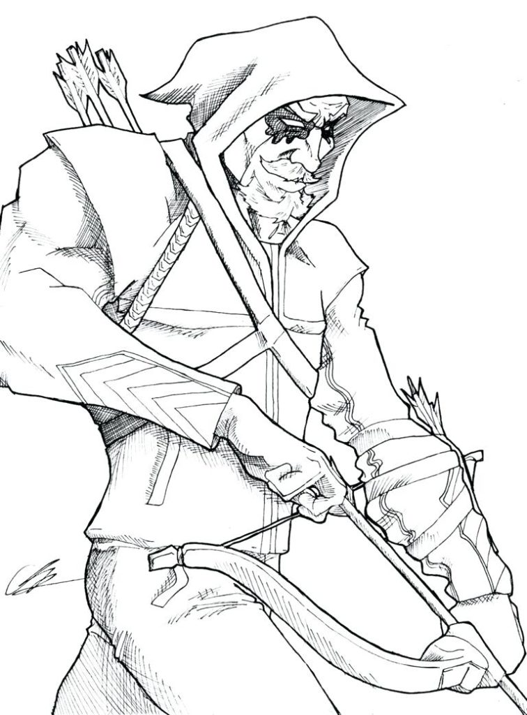 756x1024 Amazing Green Arrow Coloring Pages 33 On Coloring Pages For Kids