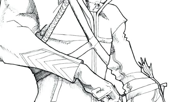 585x329 Arrow Coloring Pages Print Green Arrow Coloring Sheets Printable