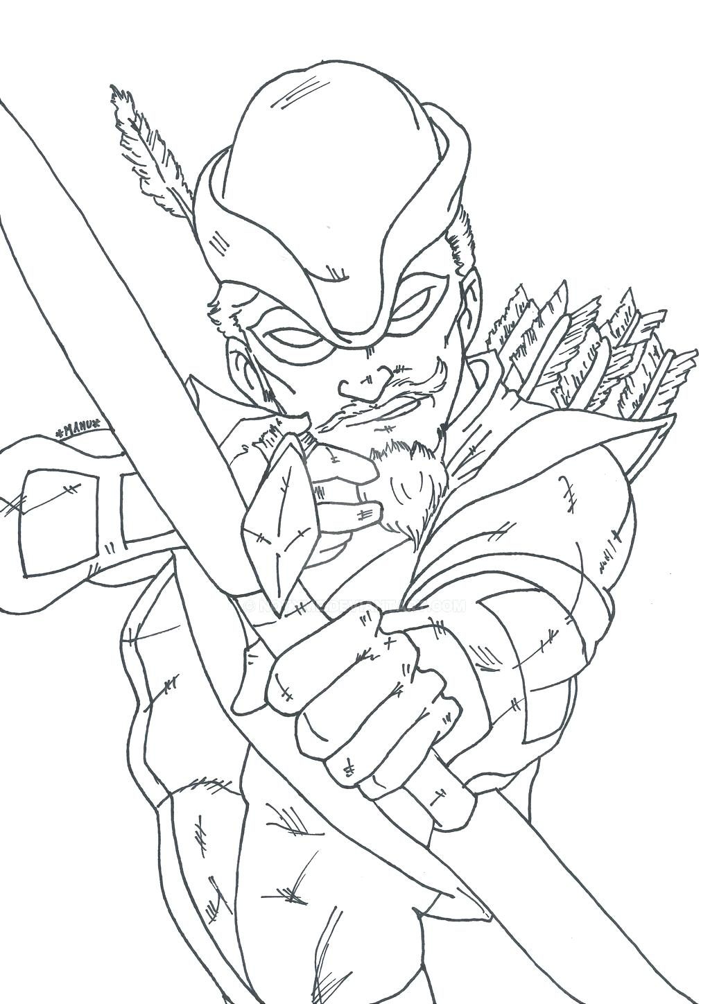 1024x1448 Coloring Page ~ Green Arrow Coloring Pages The Logo Page Green