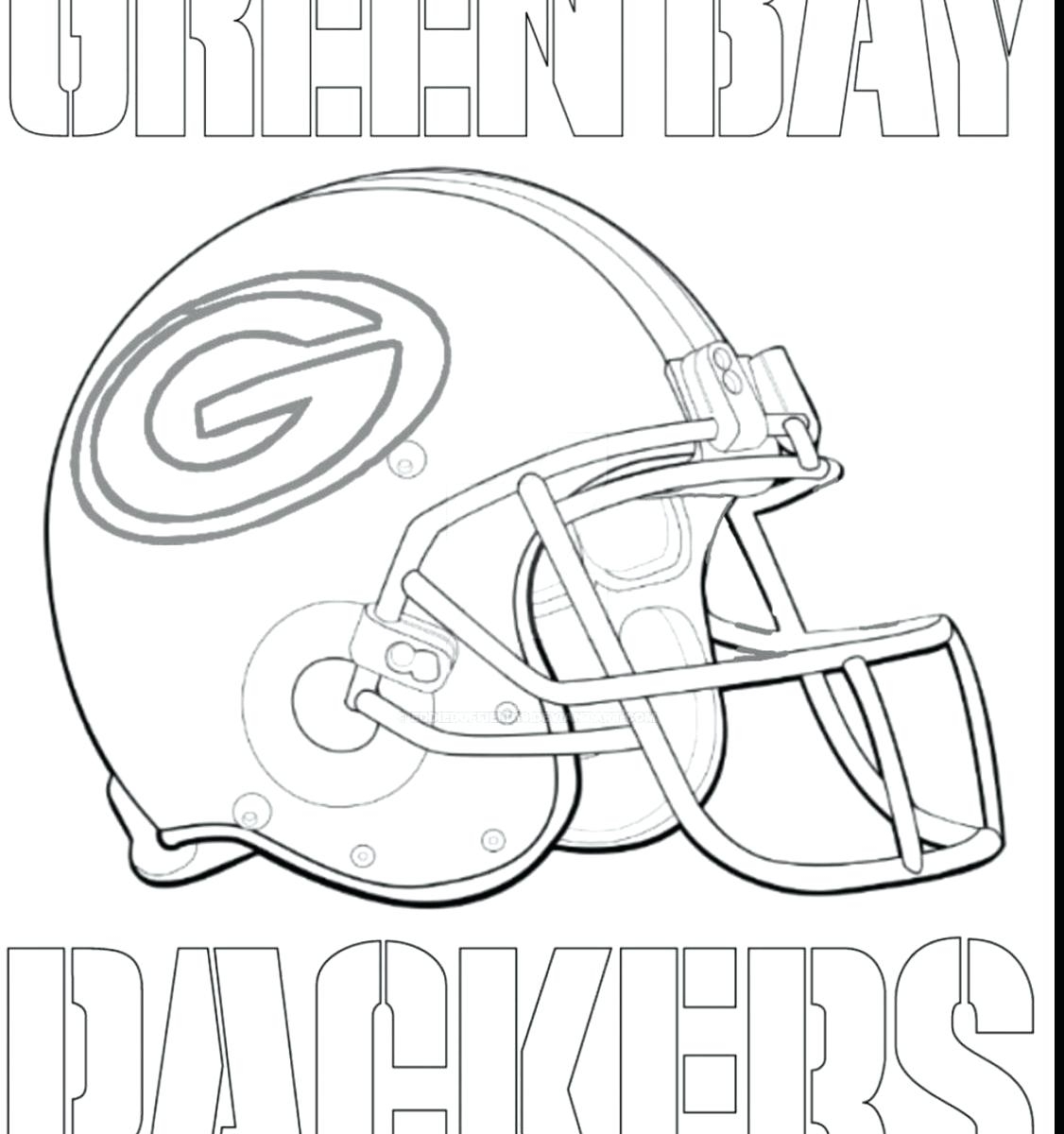 1126x1200 Green Bay Packer Coloring Pages Collection For Kids 2018 Packers