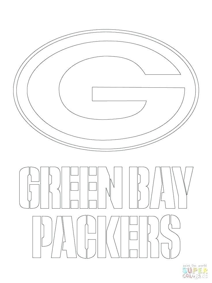 736x981 Coloring Green Bay Coloring Pages Packers G Black And White Also