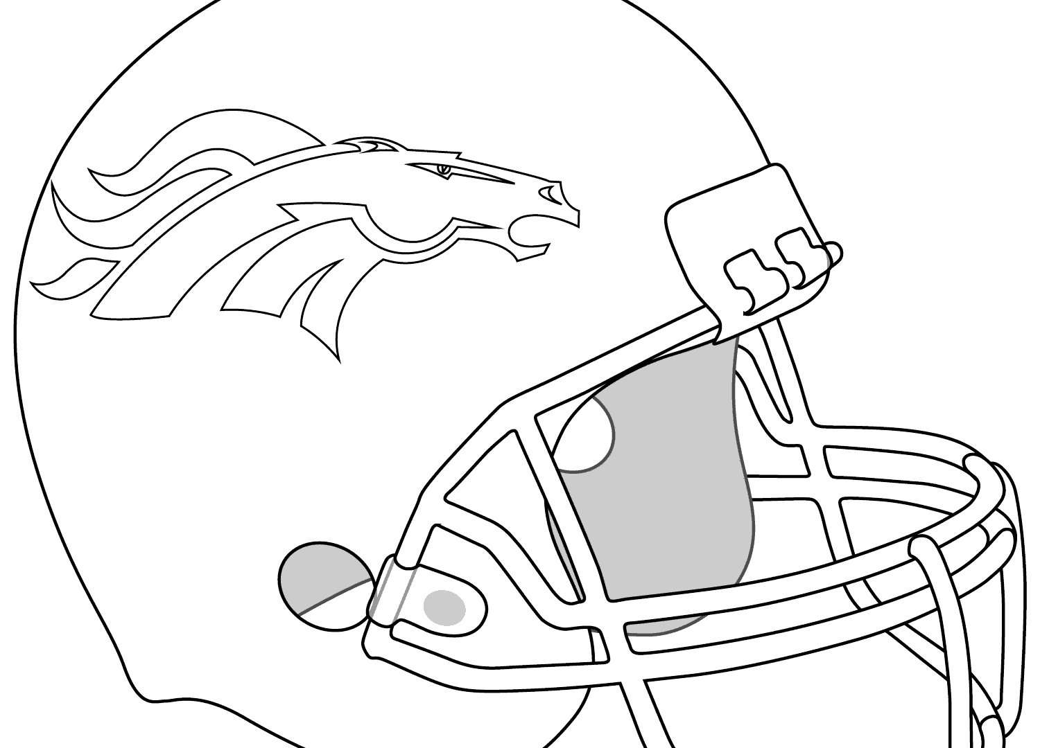 1500x1080 Green Bay Packers Logo Coloring Page Free Printable And Helmet