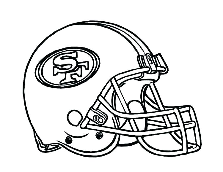 750x580 Coloring Pages Football Teams Football Helmets Coloring Pages