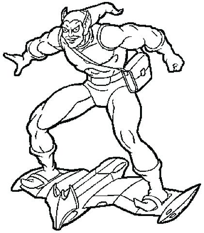 421x480 Free Printable Green Goblin Coloring Pages Movies Free Coloring