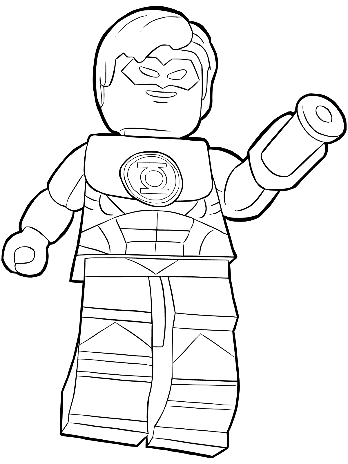 1200x1600 Green Lantern Coloring Pages