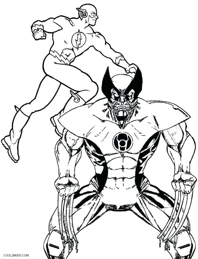 650x850 Green Lantern Coloring Pages Printable Green Lantern Coloring