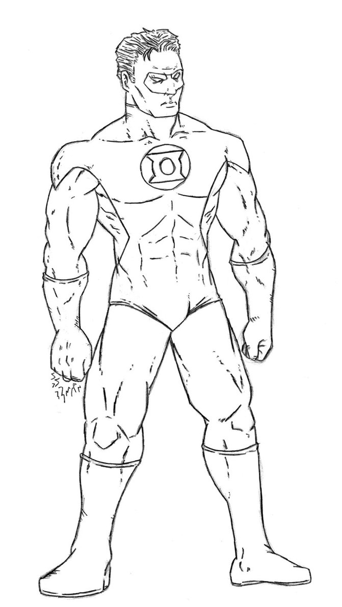 671x1191 Green Lantern Coloring Pages To Download And Print For Free Green