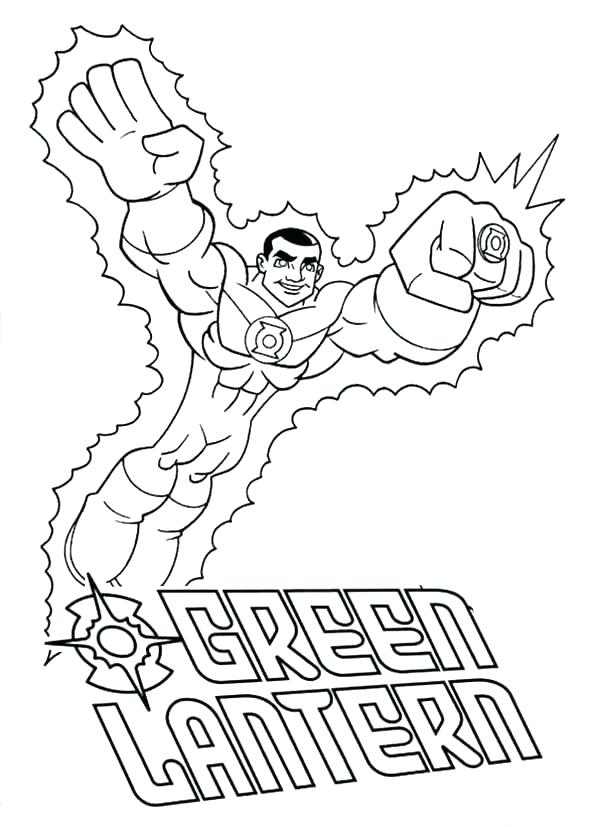 600x827 Green Lantern Coloring Page Coloring Sheet Lantern Coloring Page