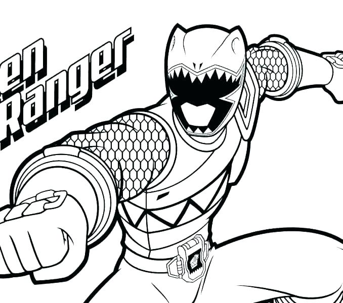 678x600 Power Ranger Coloring Page Power Rangers Coloring Pages Power