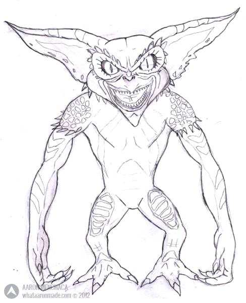 488x600 Gremlins Coloring Pages Gremlins Coloring Pages Images Gizmo