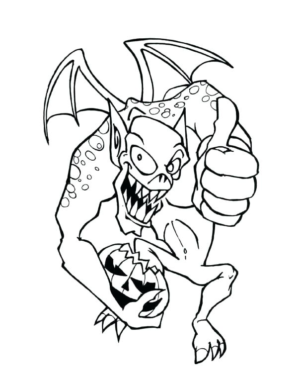 600x776 Gremlins Coloring Pages Gremlins Coloring Pages Monster Of