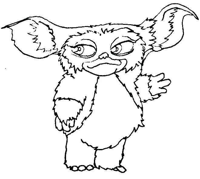 660x591 Gremlins Coloring Pages Gremlins Coloring Pictures