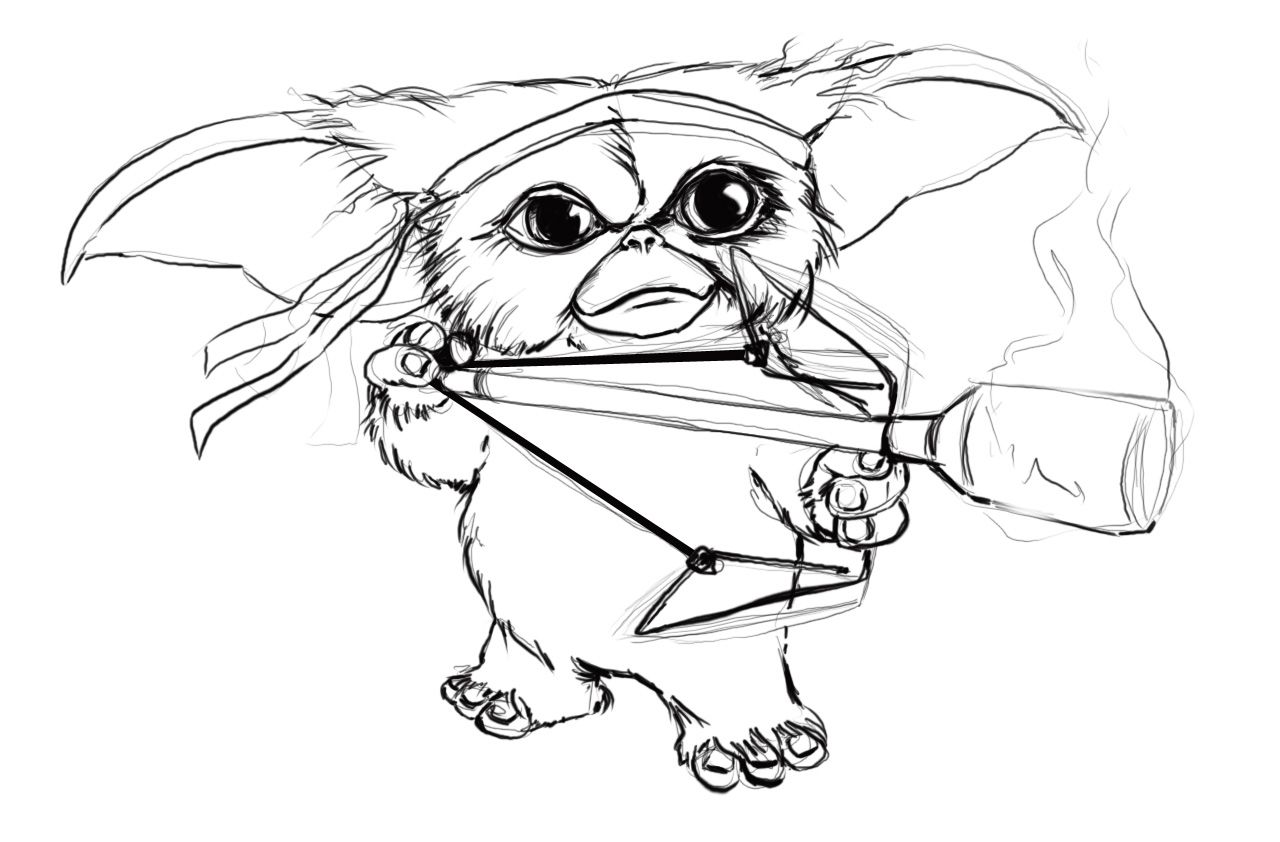 1280x842 Gizmo Gremlins Coloring Pages Cc Coloring Pages