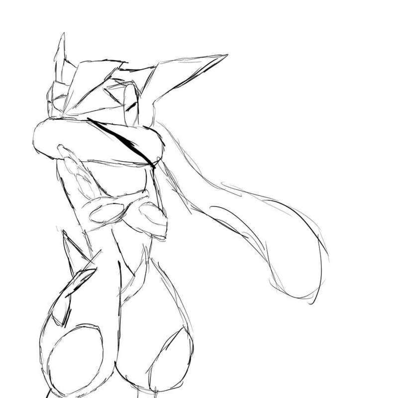 800x800 27 Ash Greninja Coloring Pages Collections Free Coloring Pages