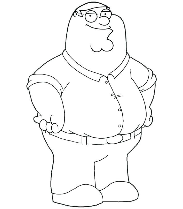 709x808 Boondocks Coloring Pages Griffin Coloring Pages Printable Cartoon
