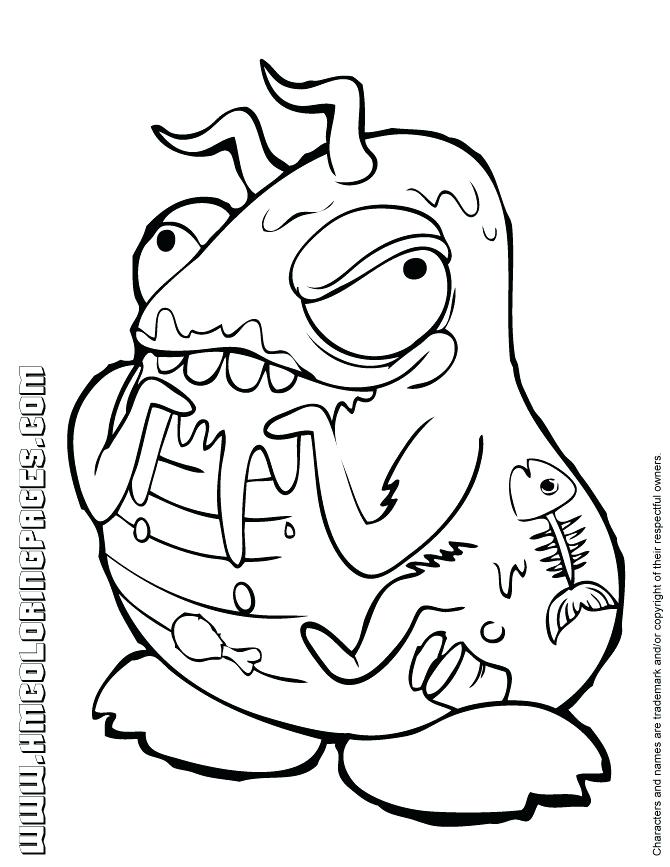 670x867 Good Grossery Gang Coloring Pages For Grocery Coloring Pages 48