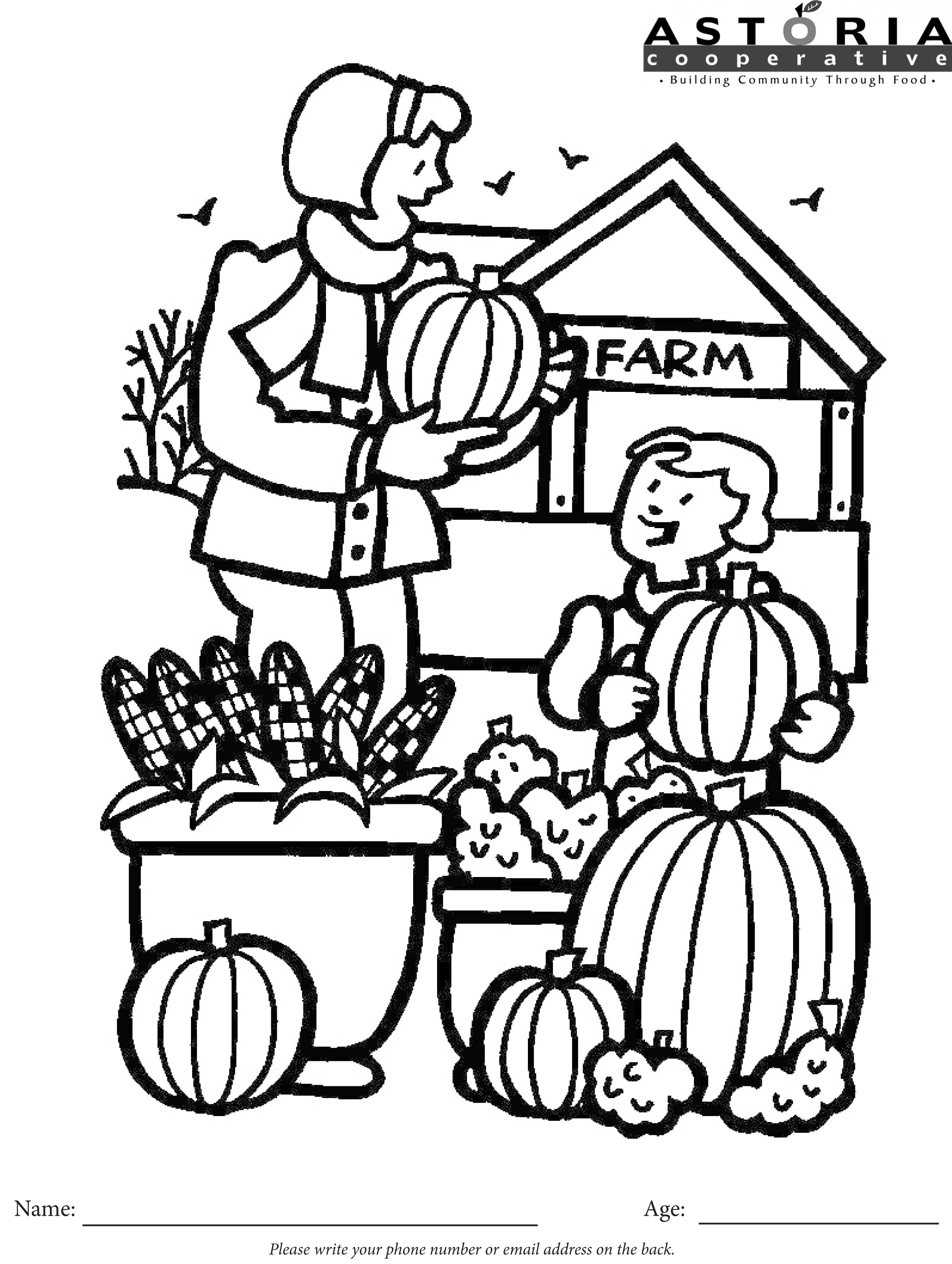 2348x3116 Grocery Store Coloring Pages