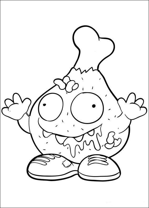 Grossery Gang Coloring Pages