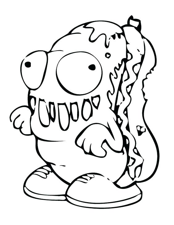 564x729 Grossery Gang Coloring Pages As Well As Awesome Gang Coloring