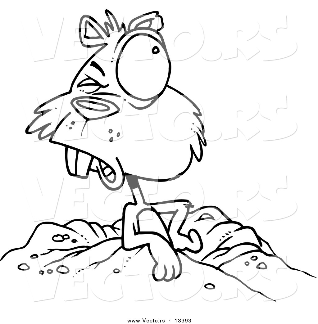 1024x1044 Groundhog Coloring Pages