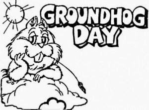 300x221 Top 10 Groundhog Day Coloring Pages For Kids
