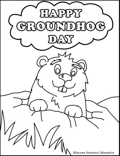386x500 Groundhog Coloring Sheet Epic Groundhog Day Coloring Pages 87