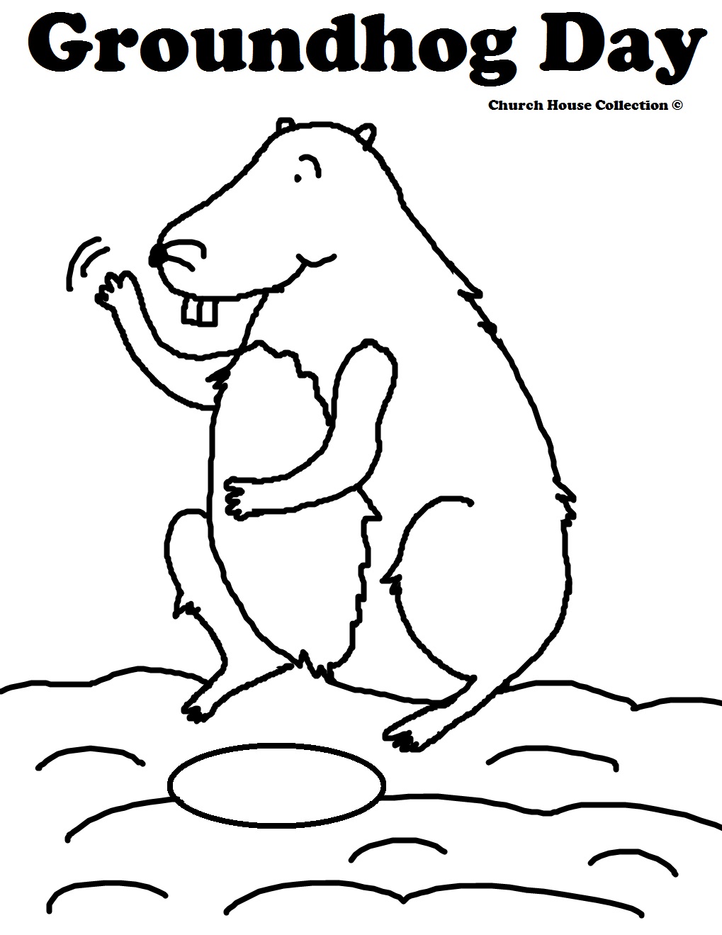 1019x1319 Unconditional Groundhog Day Coloring Pages Fre