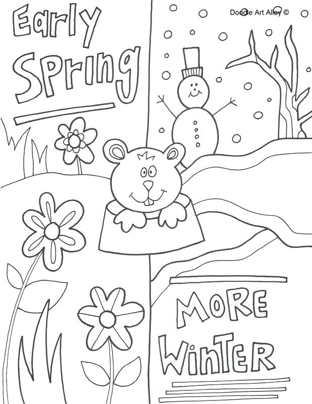618x800 Groundhog Coloring Pages Coloring Pages Groundhog Day Groundhog