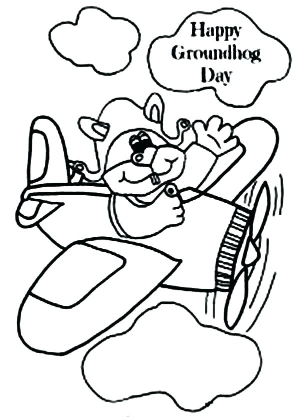 600x837 Groundhog Day Coloring Pagesse Adorable Groundhogs Are