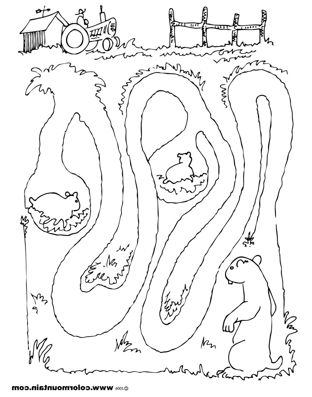 1024x1305 Groundhog Day Coloring Pages Free Printable Many Interesting