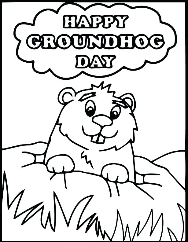 615x792 Groundhog Coloring Pics Of Coloring Pages Groundhog Coloring Pages