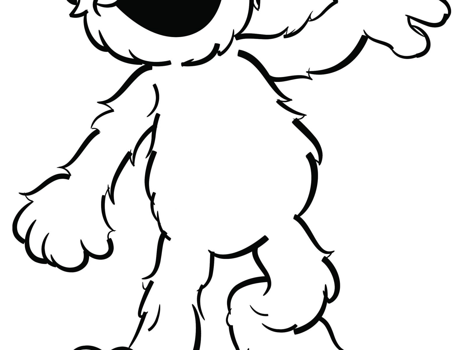 1600x1200 Gigantic Elmo Thanksgiving Coloring Pages Surfboard Page Of Grover