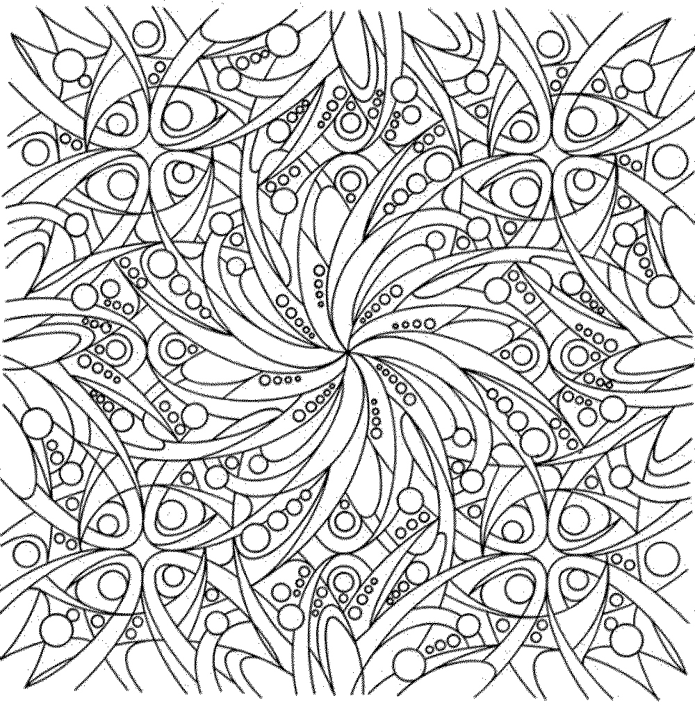 Grownup Coloring Pages