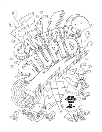 334x432 Grown Up Coloring Swear Word Adult Coloring Pages Free Printable